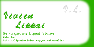 vivien lippai business card